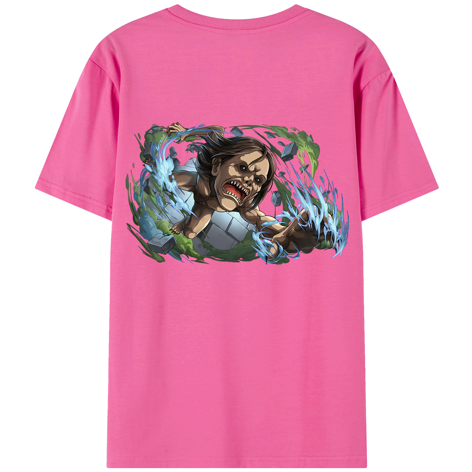 （画像用） 進撃の巨人 Attack on Titan レディース半袖Tシャツ(バックプリント)